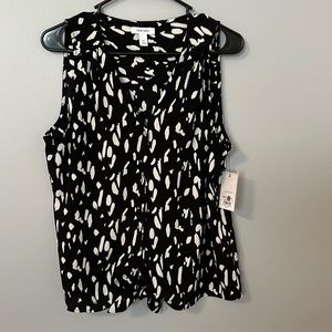 Nine West medium sleeveless blouse